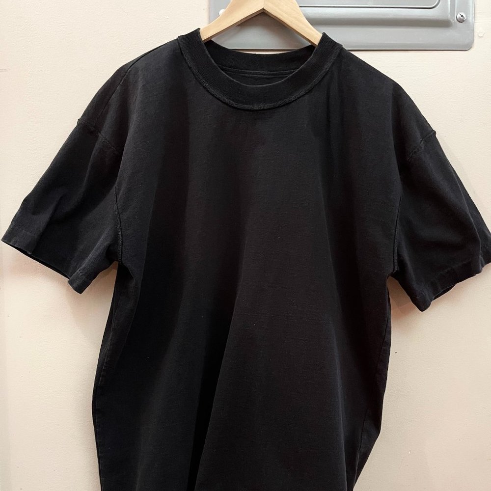 Oversized Black Tee - All Saints Medium